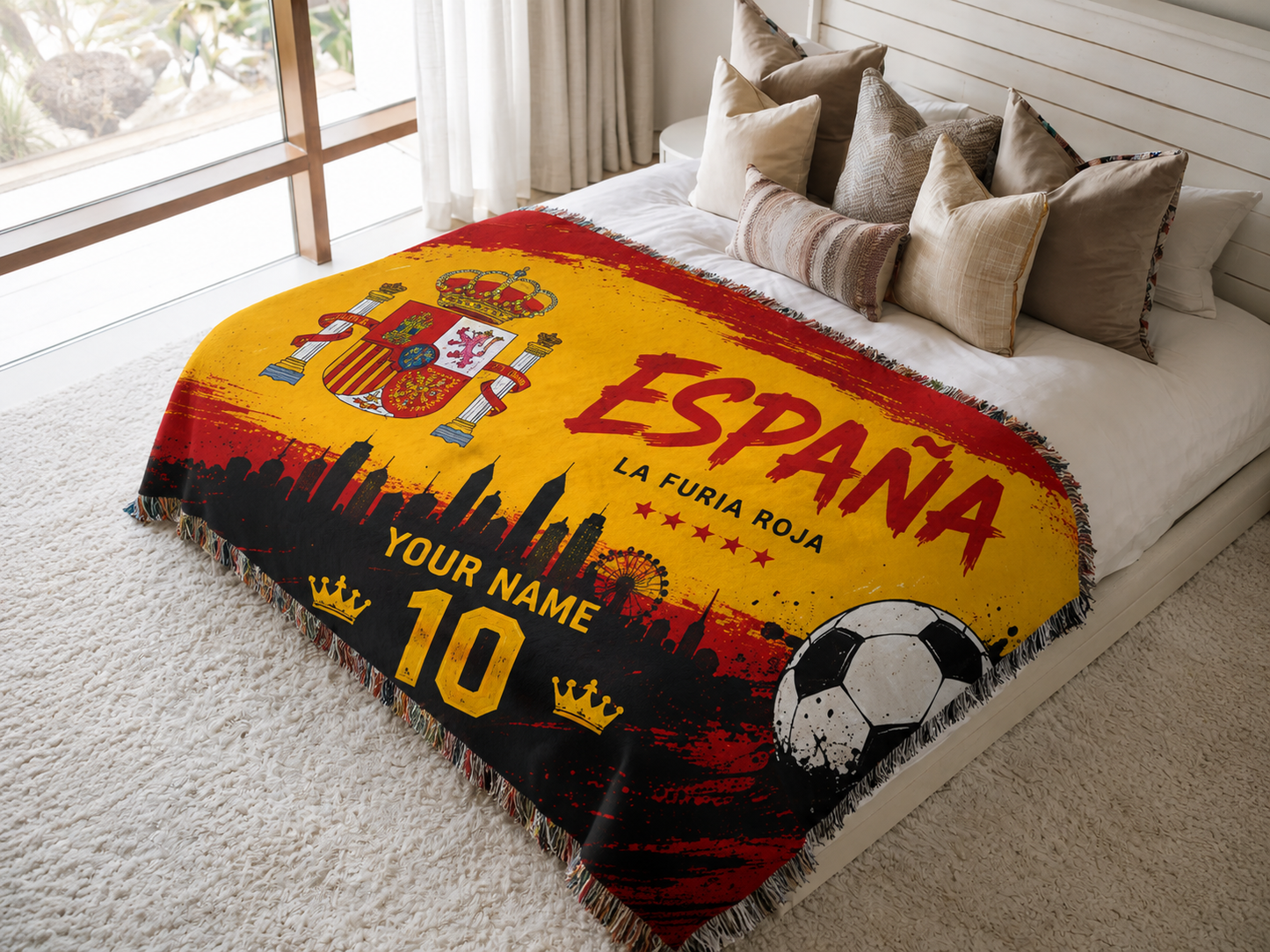 Personalized Woven Blanket