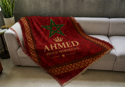 Personalized Woven Blanket