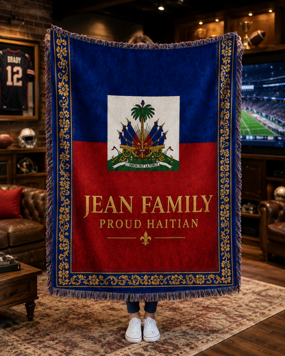 Personalized Woven Blanket