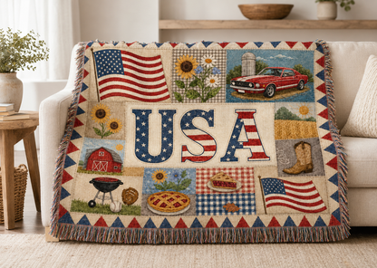 Personalized Woven Blanket