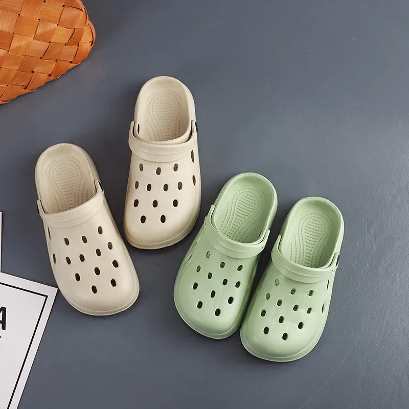 🔥 FlexSlide CloudClogs™ — Cozy Foam Clogs (Slip-On + Strap) 👟✨