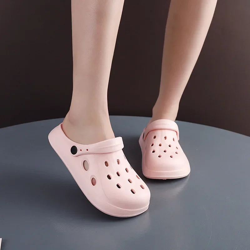 🔥 FlexSlide CloudClogs™ — Cozy Foam Clogs (Slip-On + Strap) 👟✨