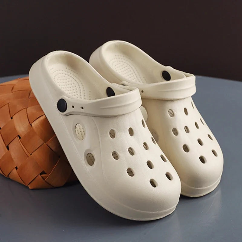 🔥 FlexSlide CloudClogs™ — Cozy Foam Clogs (Slip-On + Strap) 👟✨