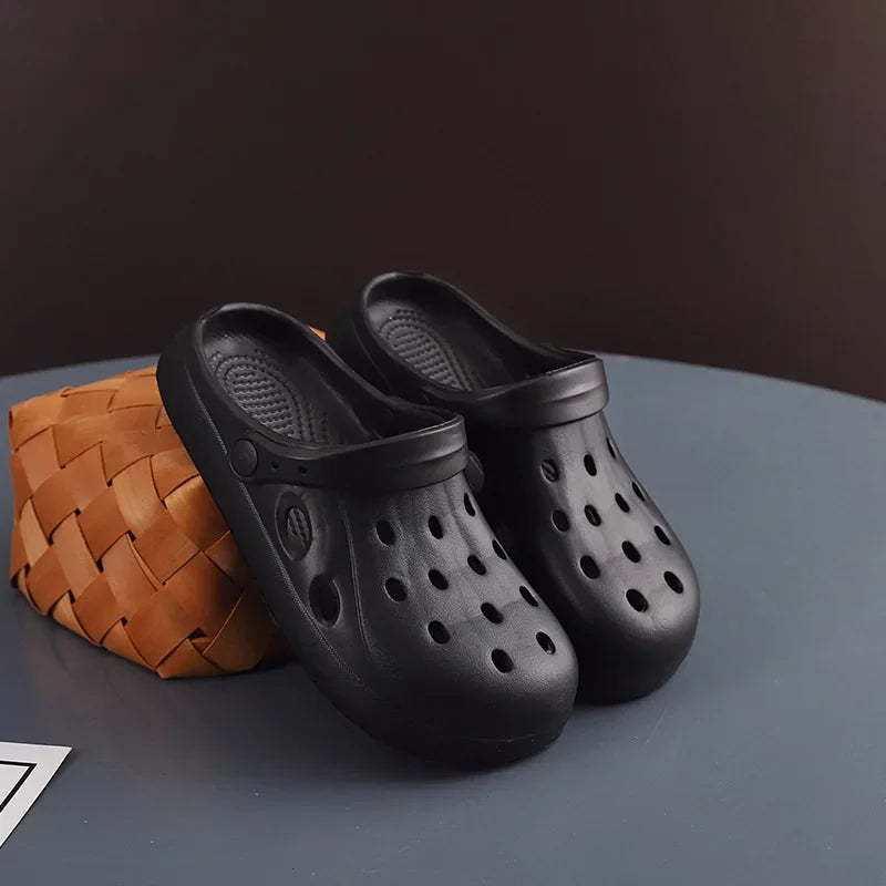 🔥 FlexSlide CloudClogs™ — Cozy Foam Clogs (Slip-On + Strap) 👟✨