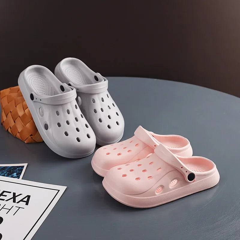 🔥 FlexSlide CloudClogs™ — Cozy Foam Clogs (Slip-On + Strap) 👟✨