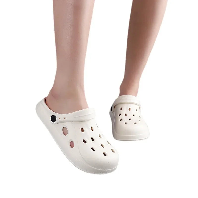 🔥 FlexSlide CloudClogs™ — Cozy Foam Clogs (Slip-On + Strap) 👟✨