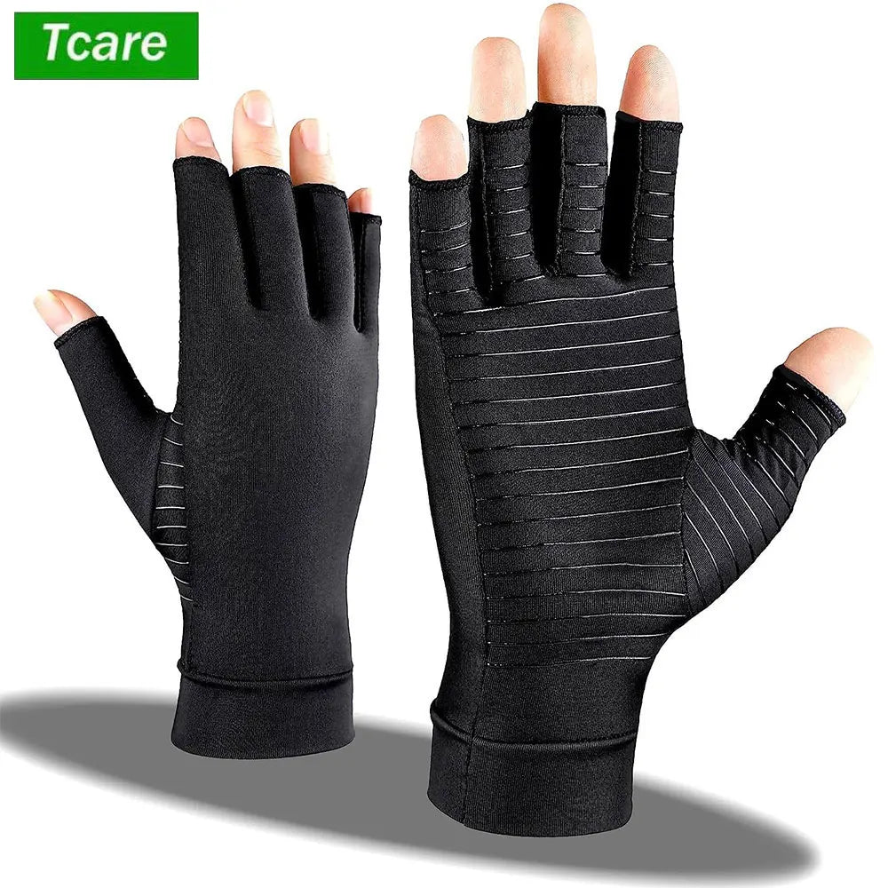 Copper Relief Compression Gloves